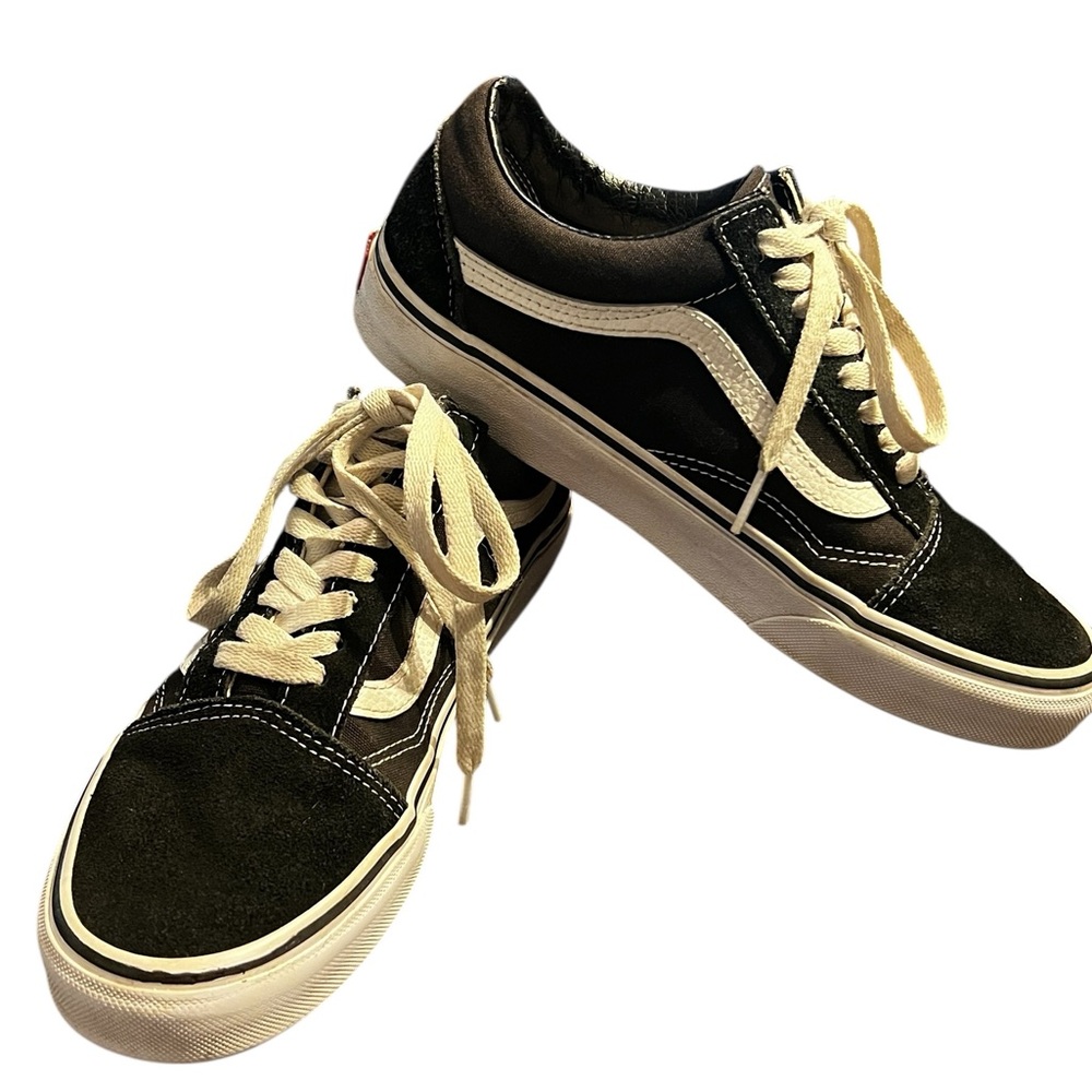 Vans Old Skool Core Shoes Black Suede & Canvas Men’s  7.5 / Woman 9.0 - Picture 3 of 9